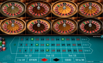 Multi-Wheel Roulette allows you to play on several wheels