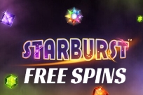 New Customers of Royal Panda can enjoy 10 free spins on the Starburst slot machine game.