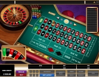 American Roulette game is brought to you by Microgaming